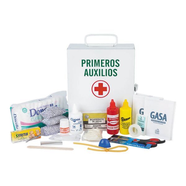 Botiquín de primeros auxilios 26 ítems mod. CB